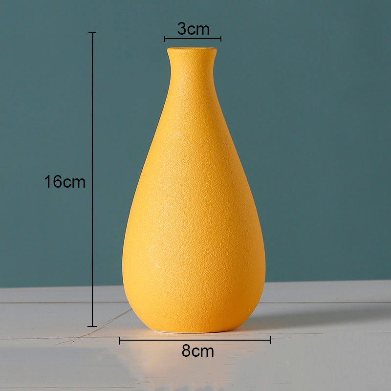 Solid Color Ceramic Vases