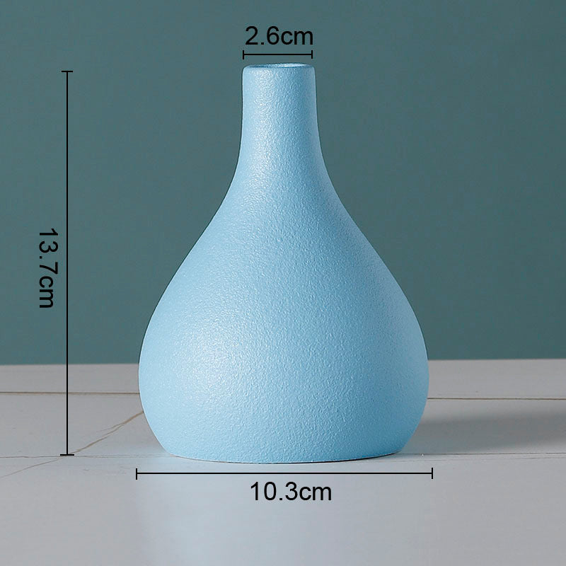 Solid Color Ceramic Vases