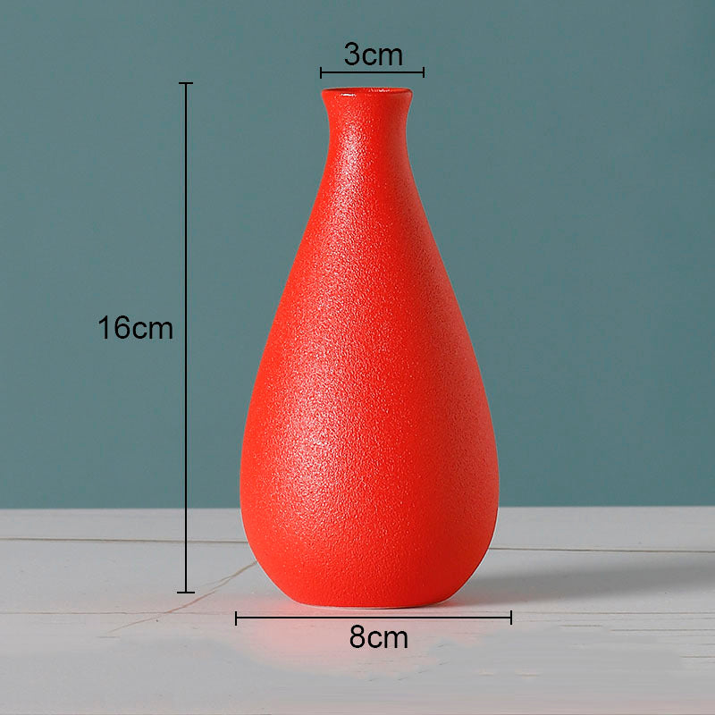 Solid Color Ceramic Vases