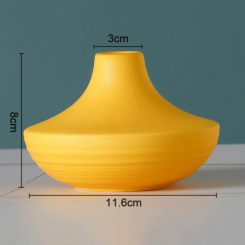 Solid Color Ceramic Vases