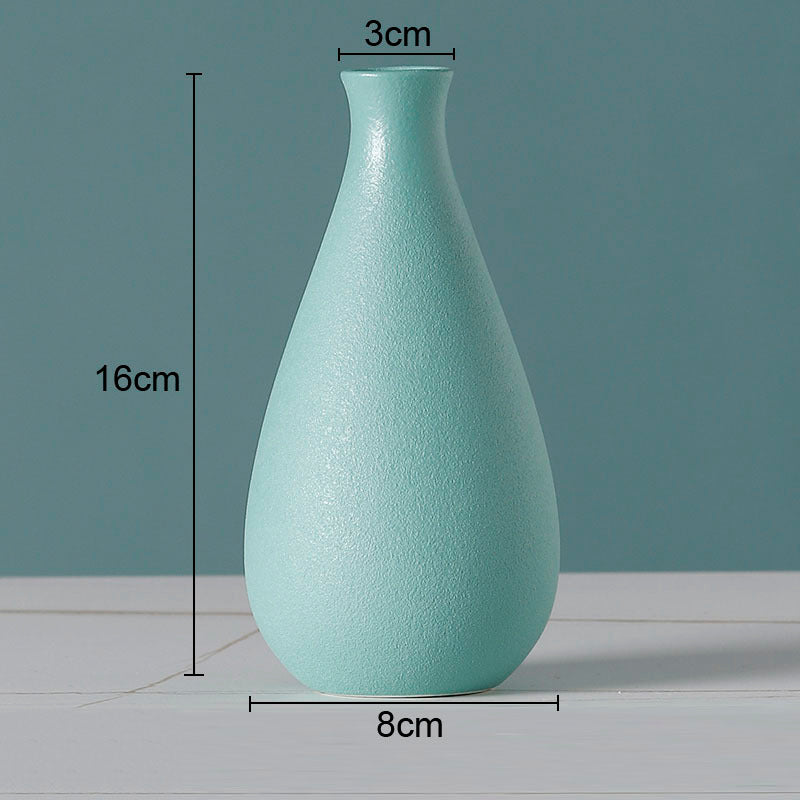 Solid Color Ceramic Vases